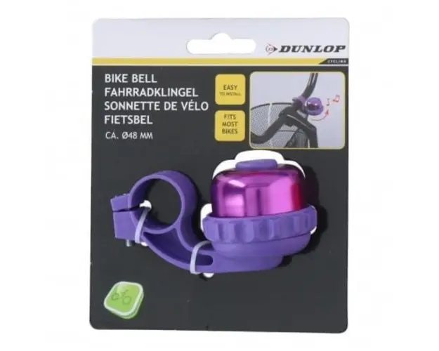 Sonerie bicicleta Dunlop 48 mm mov