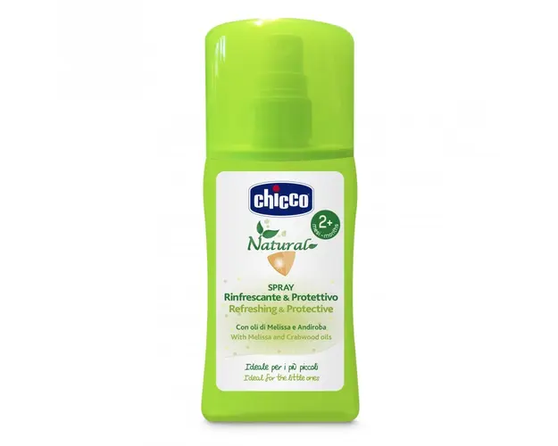 Spray revigorant Chicco pentru protectie naturala ulei melissa si andiroba 100ml 2luni+