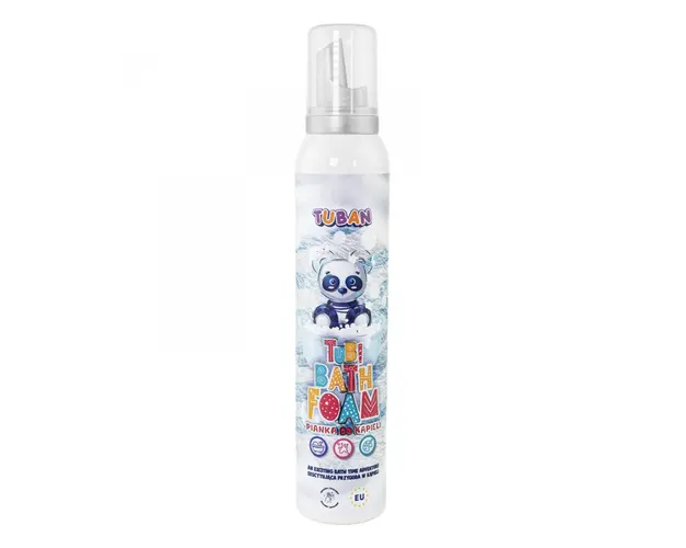 Spuma creativa pentru baie si slime Tubi culoarea alb 200 ml