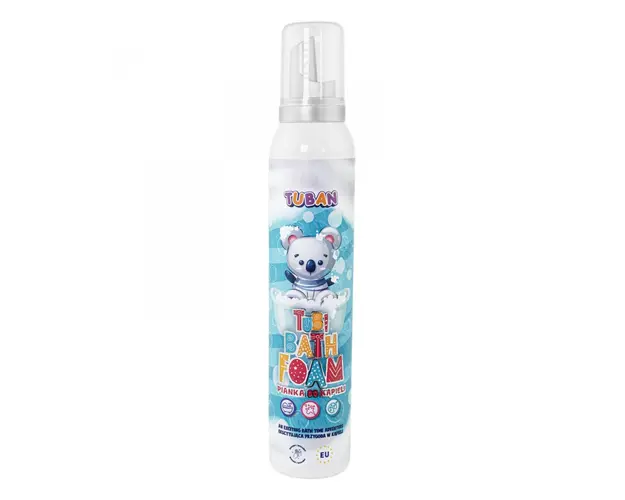 Spuma creativa pentru baie si slime Tubi culoarea albastru 200 ml