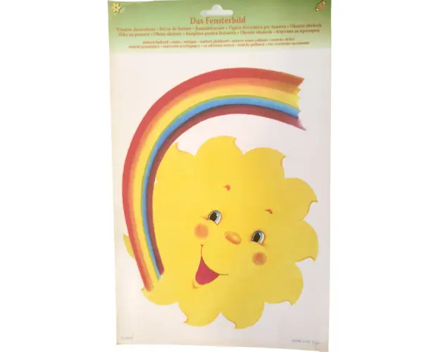 Sticker pentru fereastra cu adeziune statica soare