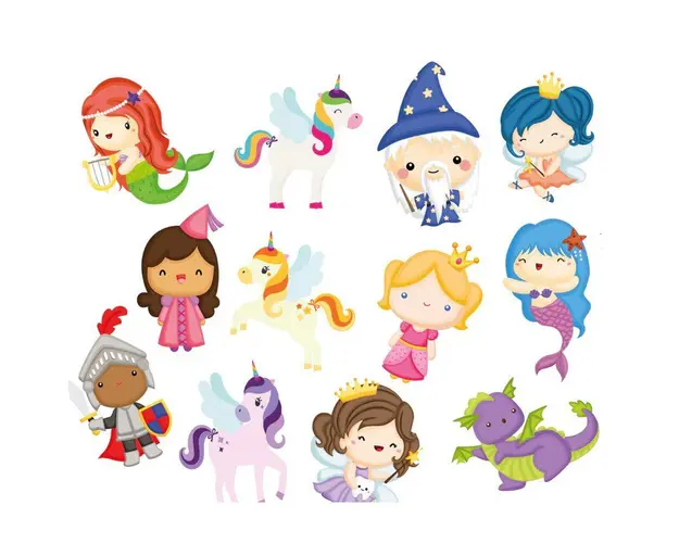 Stickere pentru baie care isi schimba culoarea Creaturi Magice