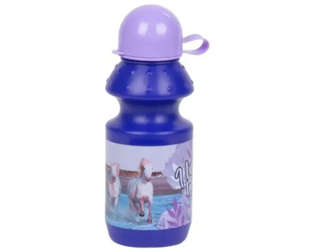 Sticla de apa pentru copii 330 ml BackUp model Love Horses
