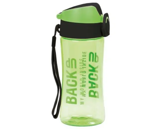 Sticla de apa pentru copii 400 ml plastic verde