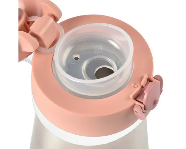 Sticla inox Beaba 350 ml Old Pink