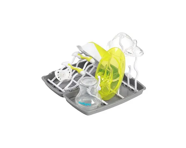 Suport pentru uscarea biberoanelor si accesoriilor Baby Ono Gri