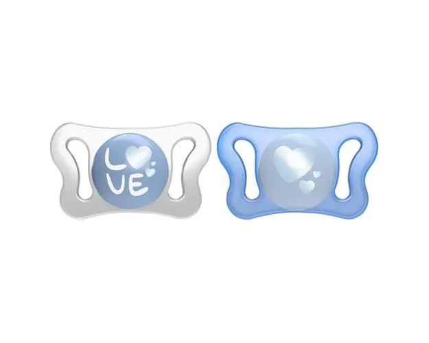 Suzeta Chicco PhysioForma Micro 2 bucati blue 0-2luni