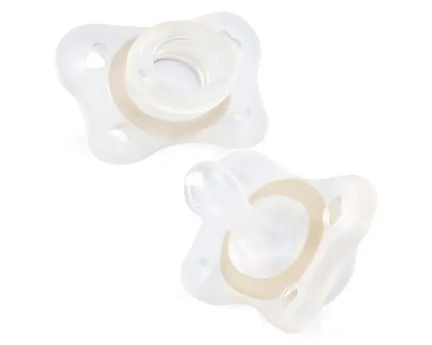 Suzeta Chicco Physioforma mini-soft fluorescenta 2bucset 2-6 luni+
