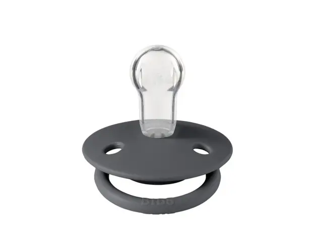 Suzeta de lux silicon Bibs tetina rotunda marime universala 0-3 ani Iron