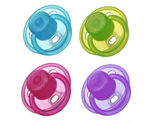 Suzeta silicon rotunda Minut Baby 3+ mov