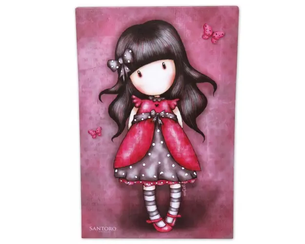 Tablou 19x29 canvas Gorjuss Ladybird
