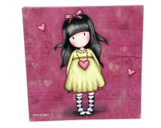 Tablou 24x24 canvas Gorjuss Heartfelt
