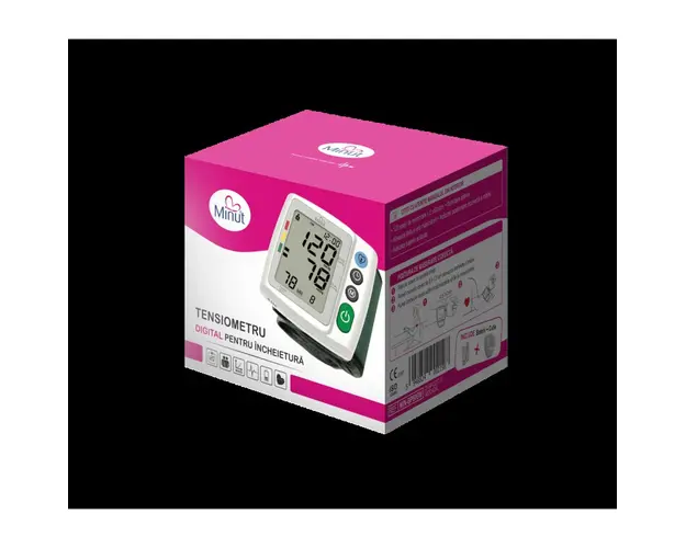 Tensiometru digital Minut pentru incheietura mainii BP606W