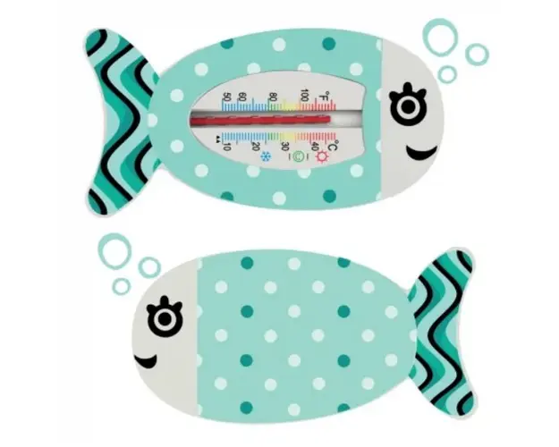 Termometru baie pestisor Minut Baby 0+ verde