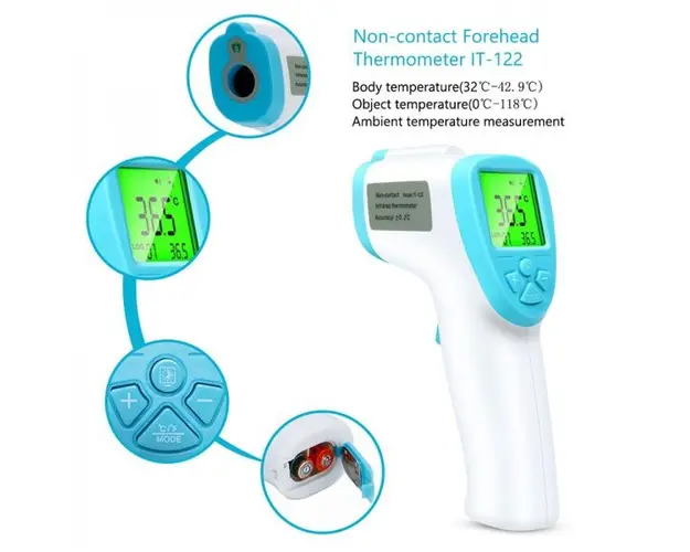 Termometru cu infrarosu Non Contact de mare precizie