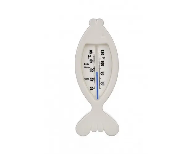 Termometru de baie Minut Baby pentru copii Alb