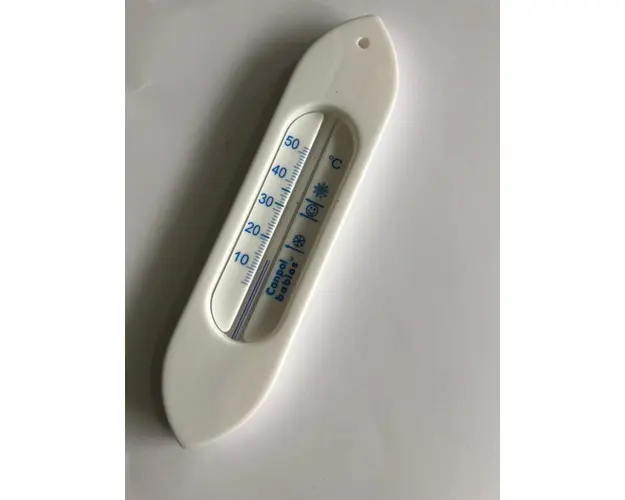 Termometru de baie si caciulita Mos Craciun