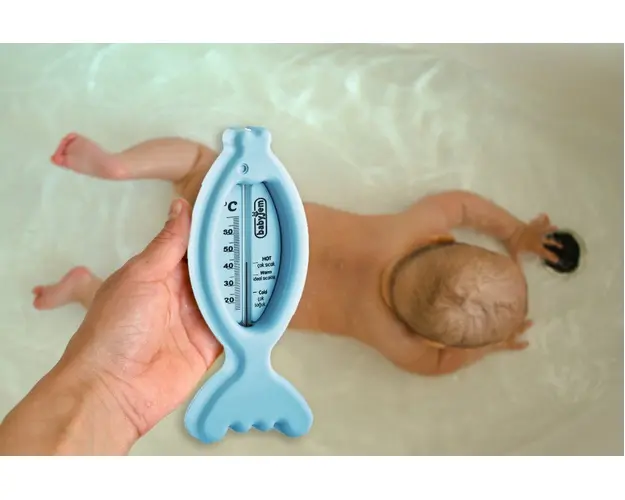 Termometru de baie si camera BabyJem Pestisor negru