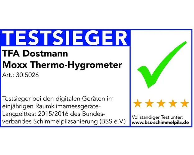 Termometru si higrometru de camera TFA 30.5026.02