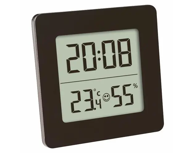 Termometru si higrometru digital cu ceas si alarma TFA 30.5038.01