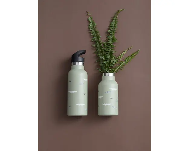 Sticla termos pentru copii 500 ml New Nordic model Crocodile