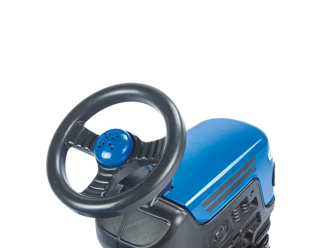 Tractor cu pedale albastru
