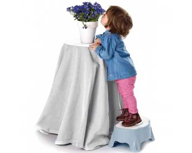 Treapta inaltatoare pentru baie Babystep Thermobaby Baby Blue