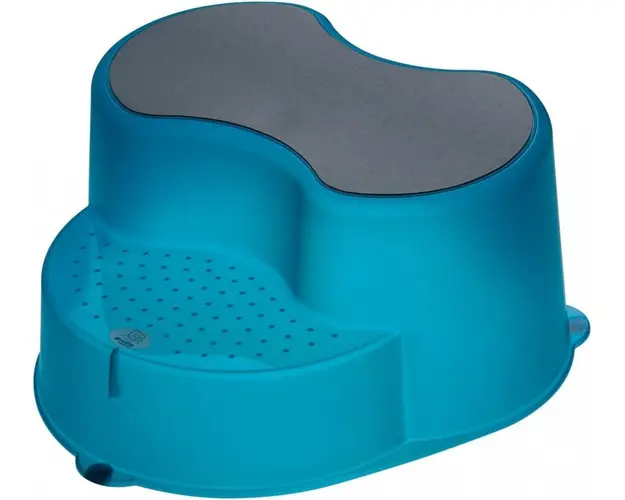 Treapta ajutor lavoar Top translucent blue Rotho-babydesign