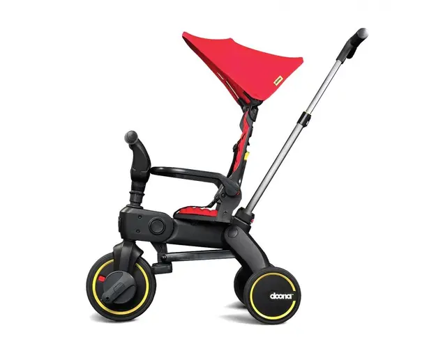 Tricicleta pliabila Doona Liki Trike S3 Flame Red model 2019