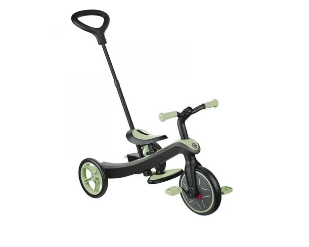 Tricicleta Globber Explorer 4 in 1 verde pal