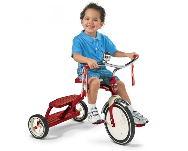 Tricicleta Radio Flyer Classic Red Dual Deck