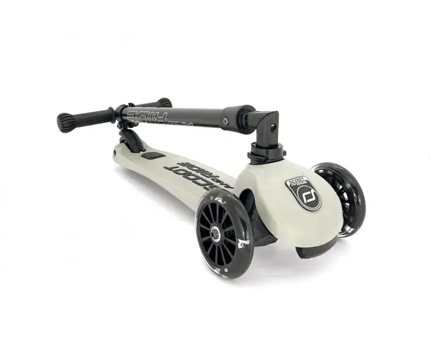 Trotineta copii pliabila cu roti luminoase Scoot Ride HighwayKick 3 Ashi