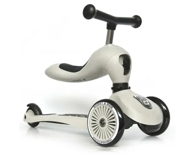 Trotineta copii transformabila 2 in 1 Scoot Ride HighwayKick 1 Ash