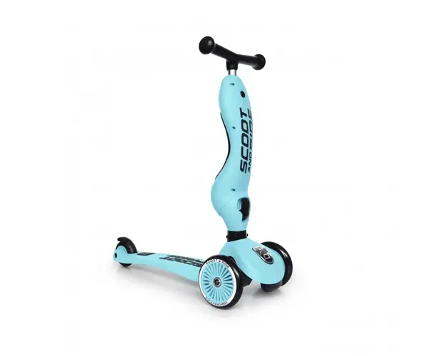 Trotineta copii transformabila 2 in 1 Scoot Ride HighwayKick 1 Blueberry