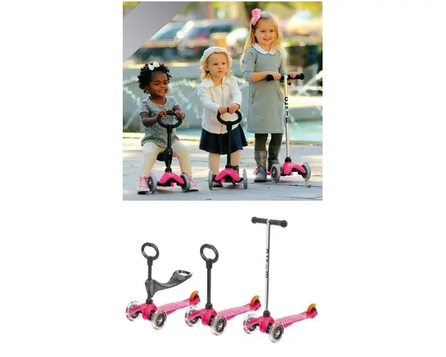 Trotineta Mini Micro 3 in 1 Pink 1-6 ani