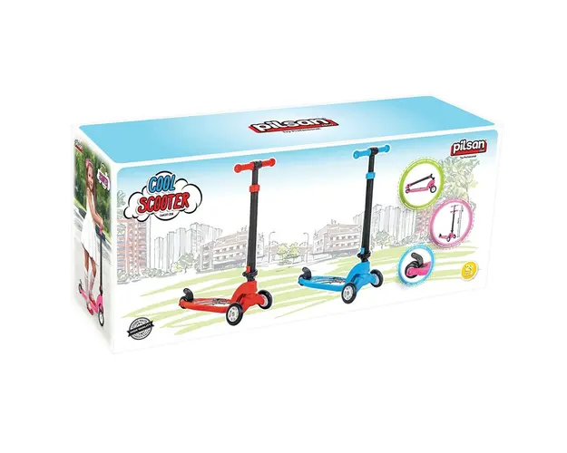 Trotineta Pilsan Cool red