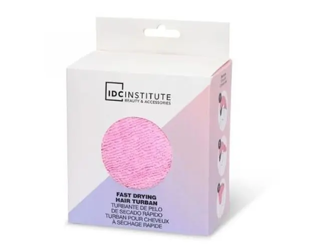 Prosop tip turban IDC Institute pentru uscarea rapida a parului 23x65cm