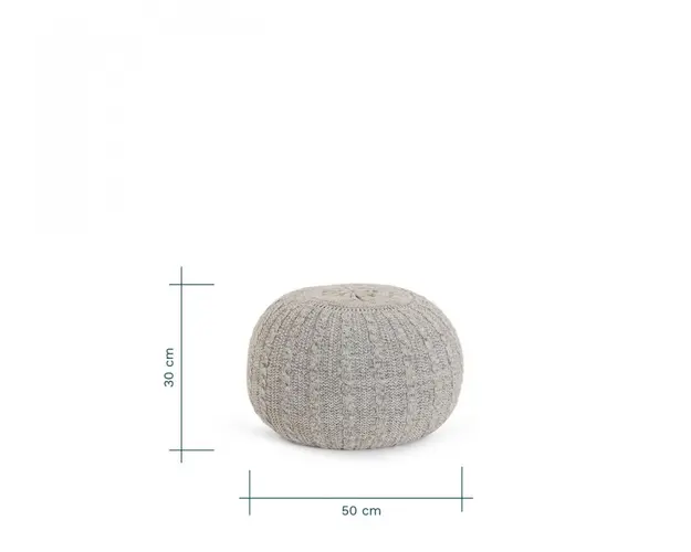 Fotoliu Tutti Bambini Pouffe Pebble