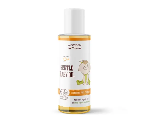 Ulei delicat pentru bebelusi Wooden Spoon bio 100ml