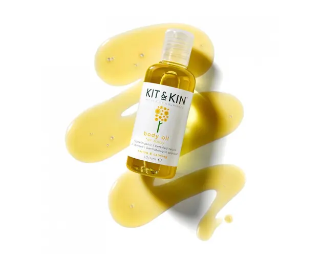 Ulei natural KitKin pentru masaj bebelusi 100ml