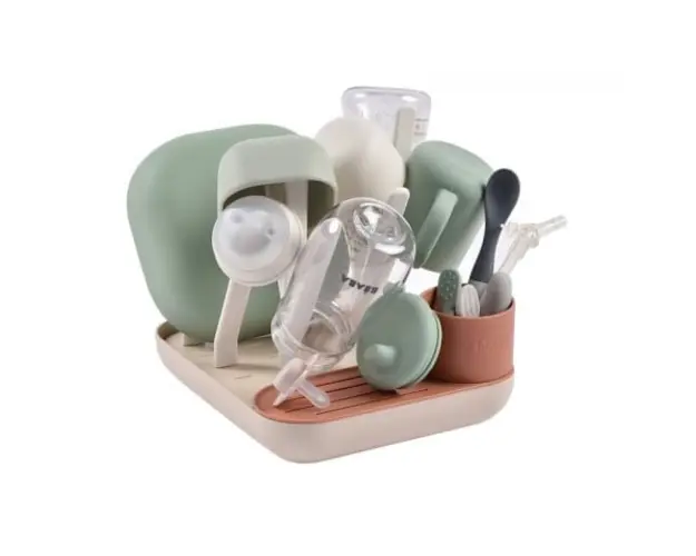 Uscator biberoane Beaba forest terracotta clay