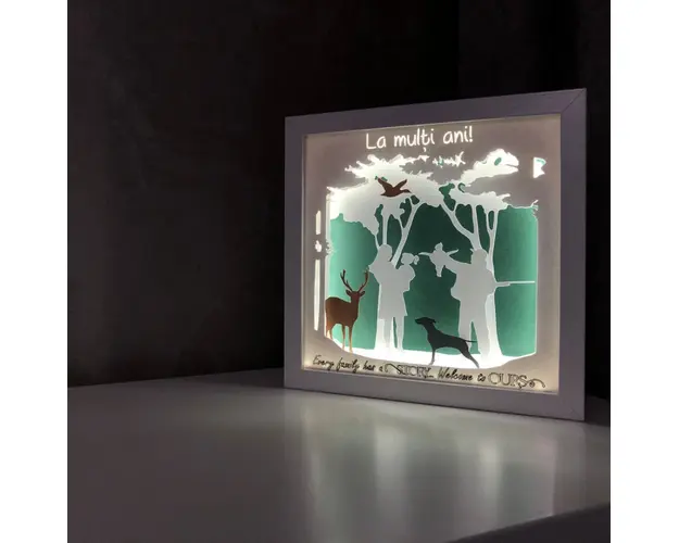 Tablou luminos Vanatoare 001