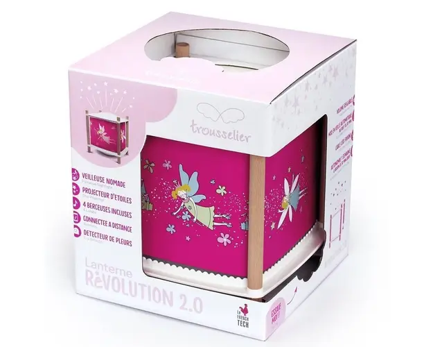 Veioza muzicala cu proiectie de stele Printesa