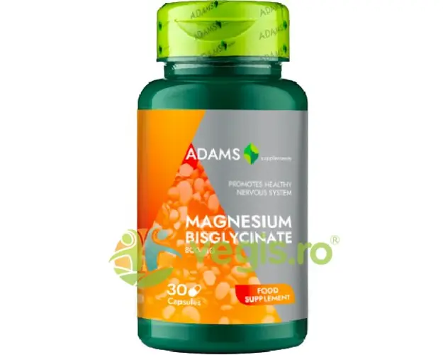 Bisglicinat de Magneziu 800mg 30cps