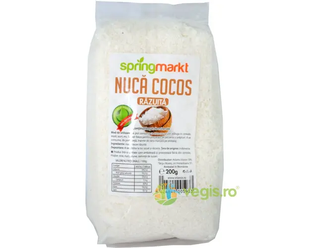 Nuca Cocos Razuita 200g