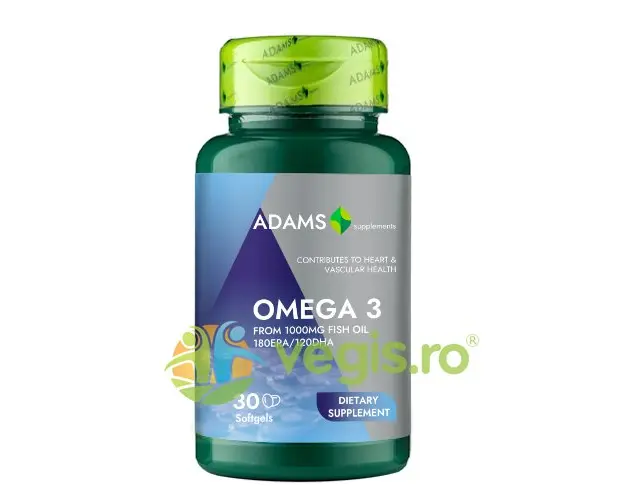 Omega 3 1000mg Ulei de peste 30cps