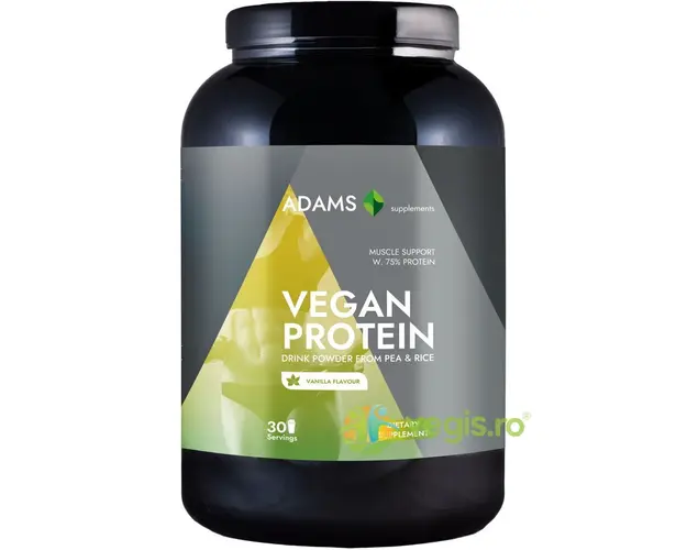 Proteina Vegana cu Aroma de Vanilie 908g