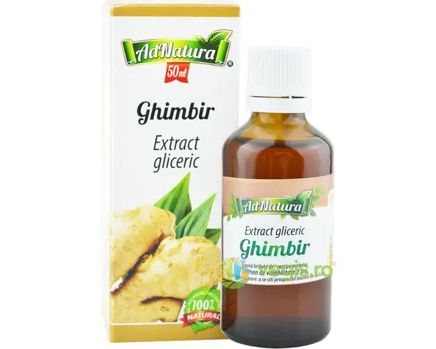 Extract Gliceric de Ghimbir fara Alcool 50ml