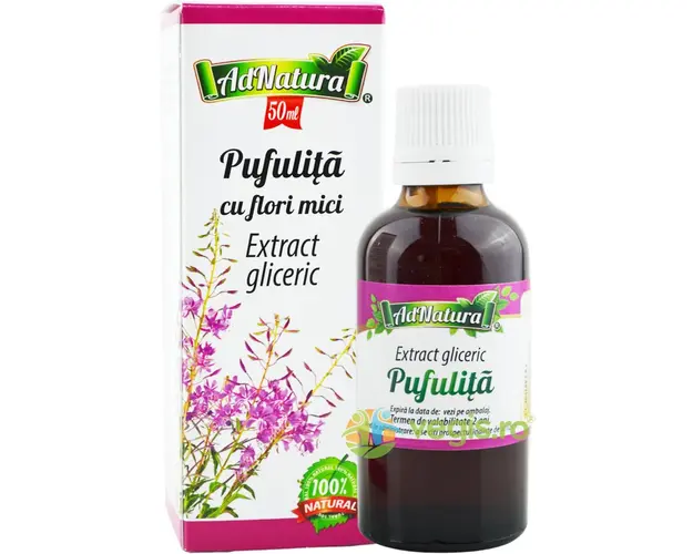 Extract Gliceric Pufulita cu Flori Mici fara Alcool 50ml