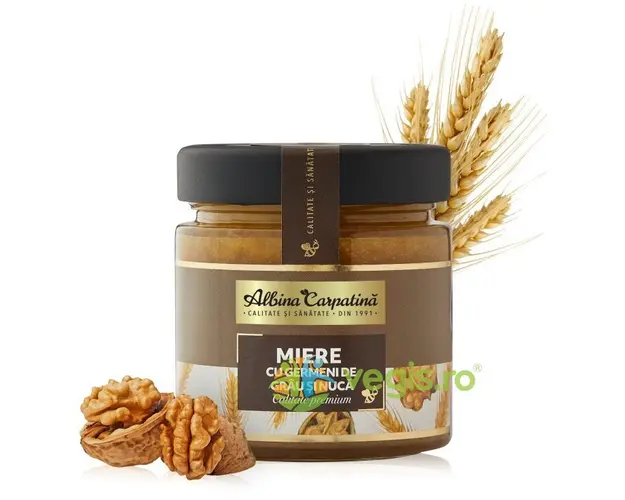 Miere cu Germeni de Grau si Nuca 270g
